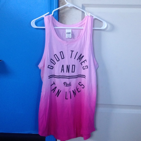 SOLD Victorias Secret PINK muscle tank - Picture 1 of 3