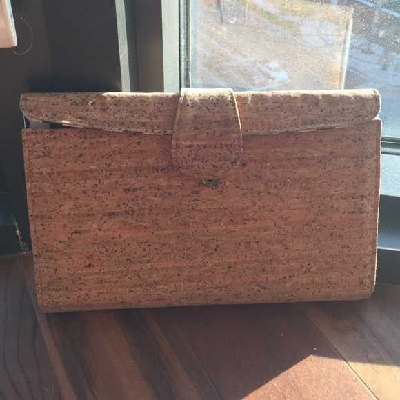 J. Crew Handbags - J Crew Cork clutch