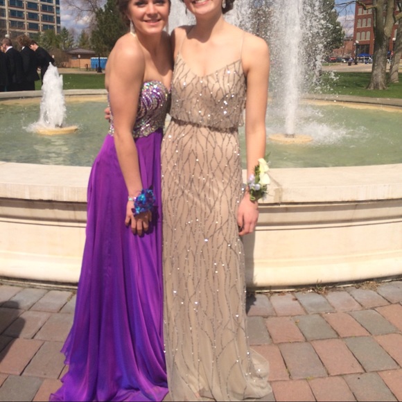 Adrianna Papell nude prom or evening dress