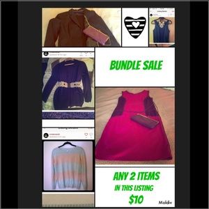 Any 2 items $10