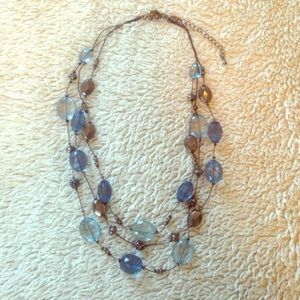 NY&CO - Necklace - Blue stones
