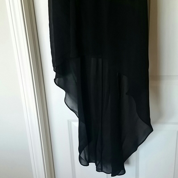 *trade* Gorgeous black hi-low dress - Picture 4 of 4