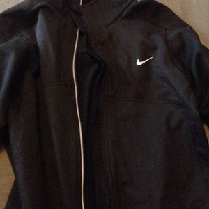Solid black NIKE jacket