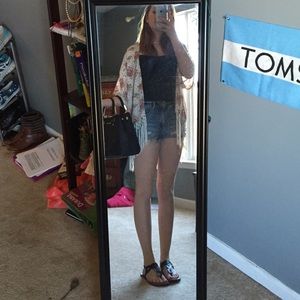 Encreme fringe cardigan