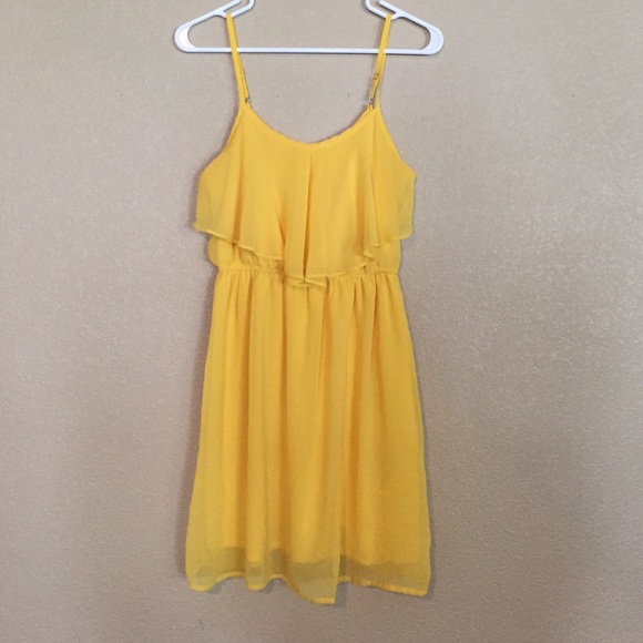 Yellow dress