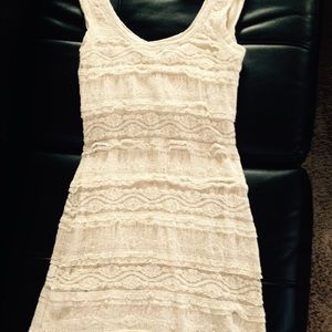 Ivory lace dress
