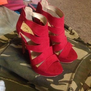Red high heels