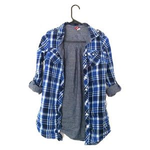 H&M Plaid Button Up