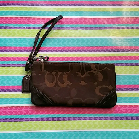 Coach wristlet