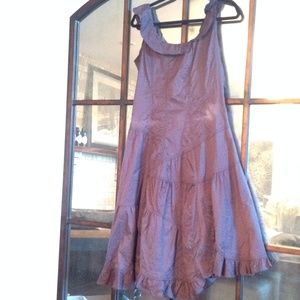 Cotelac eggplant dress