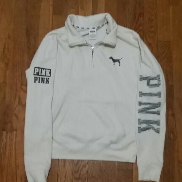 White half-zip!