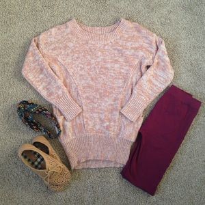 Pink Oversized Sweater