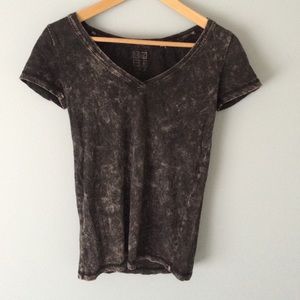 Pac Sun acid wash v-neck