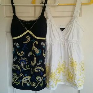 2 International Concepts tops