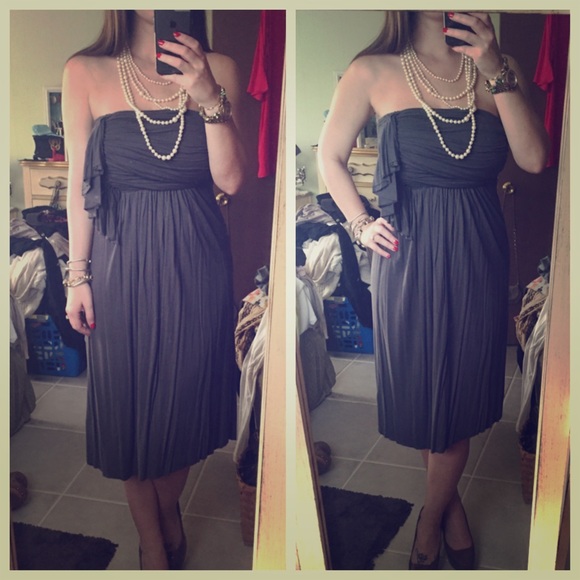 J Crew strapless knit dress, size 2