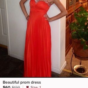 Beautiful prom dress