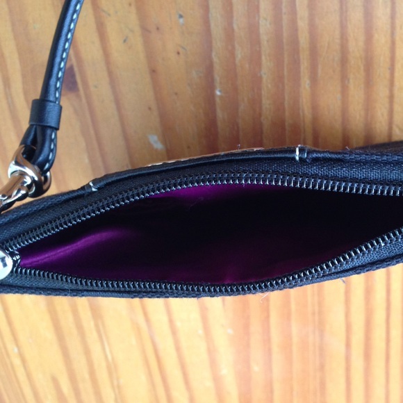 Coach signature black wristlet - Picture 3 of 4