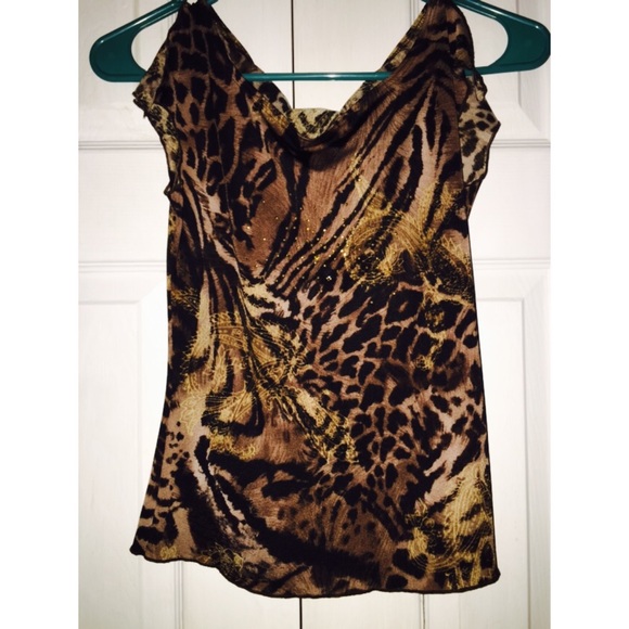 Animal Print Top
