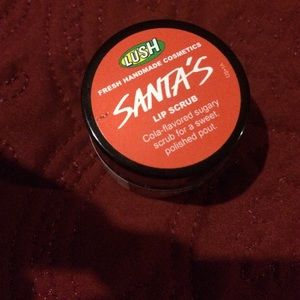 Santa's lip scrub