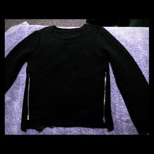 Black boutique sweater