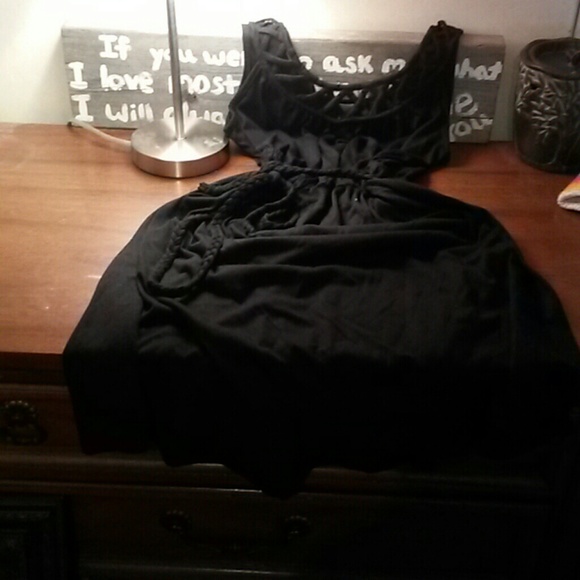 Black dress size large