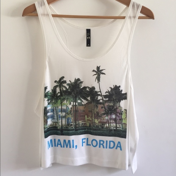 Miami crop top