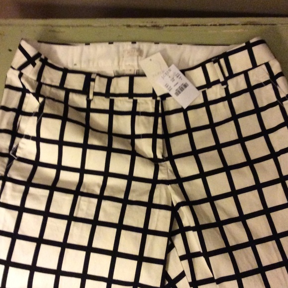 J Crew City Fit Skimmer Cropped Pants