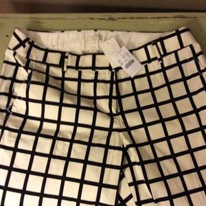 J Crew City Fit Skimmer Cropped Pants