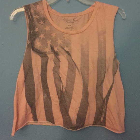 american flag crop top
