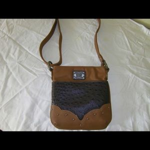 Western cross body handbag EUC