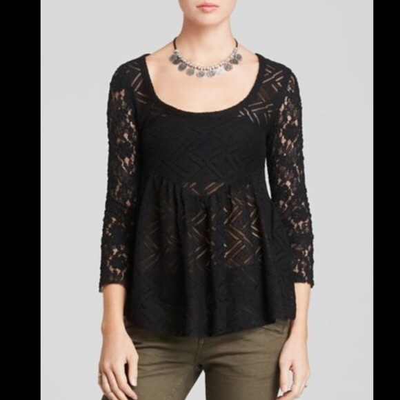 💜sold locally Free People top - Picture 2 of 3