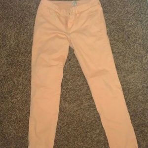 Peach Spring Color Pants