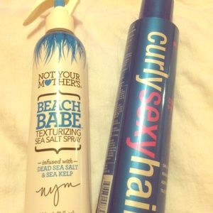 Not your mothers texture spray. Curlysexyhair foam