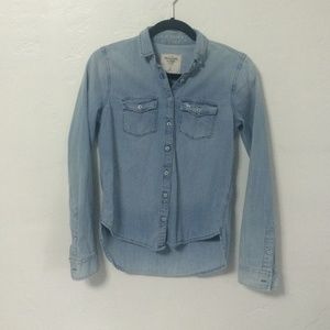 Abercrombie and Fitch Denim Top