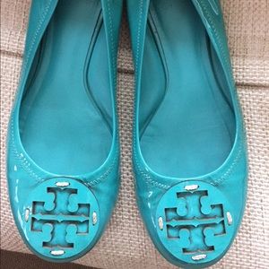 Tory Burch, patent leather shoes size 7 1/2