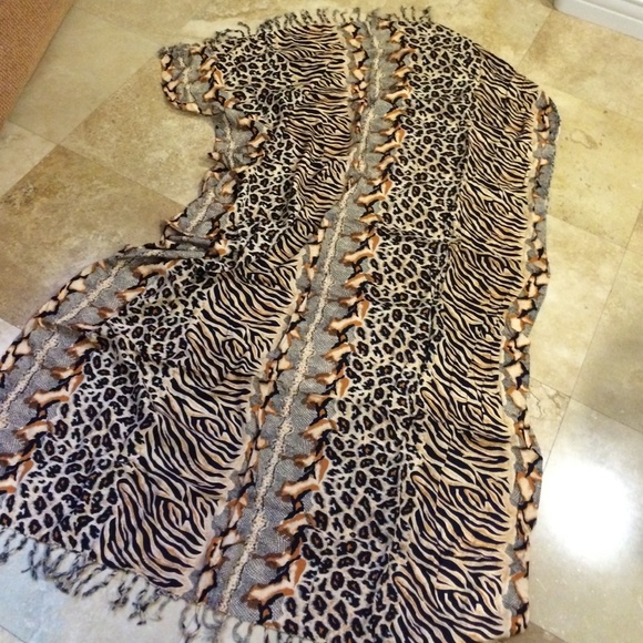 Animal print sarong