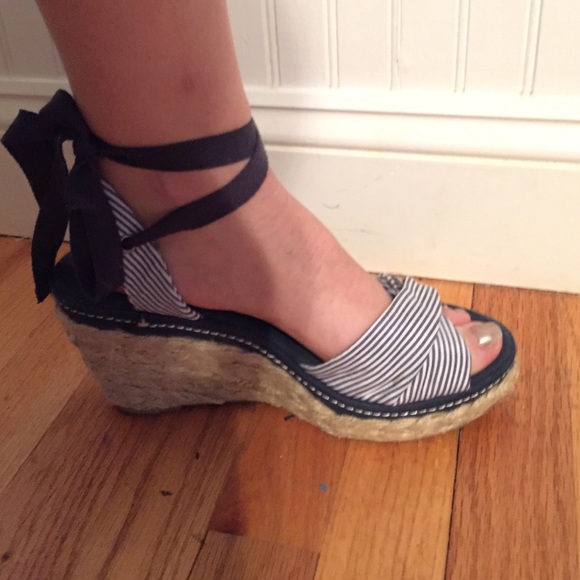 Navy blue Unionbay wedges