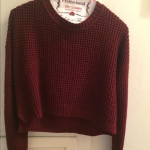 Maroon Sweater