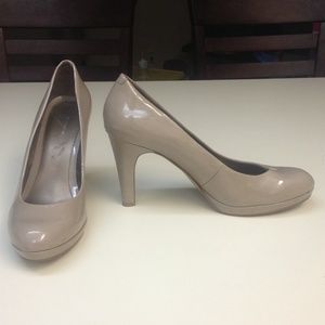 Gently worn nude heels
