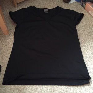 Black Nike v-neck t-shirt