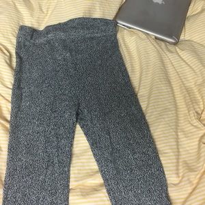 High waist sweater leggings