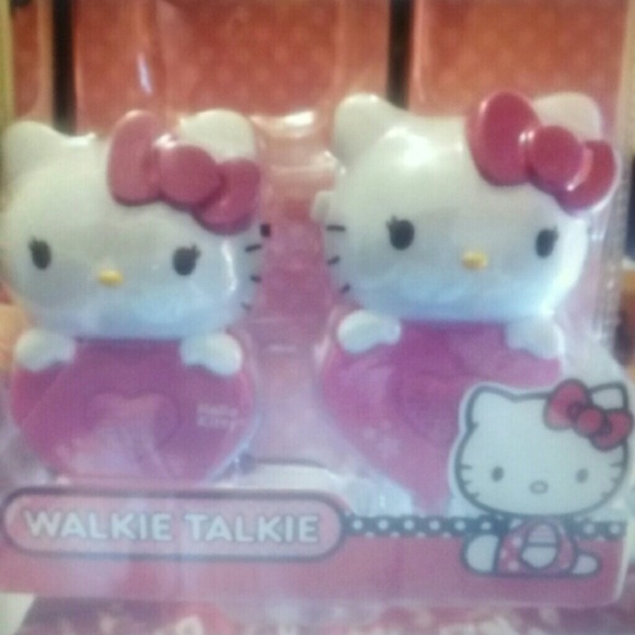 Hello kitty walkie talkie