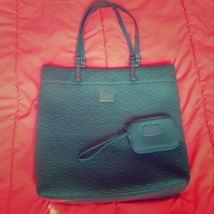 Michael Kors Neoprene Tote and Matching Wallet