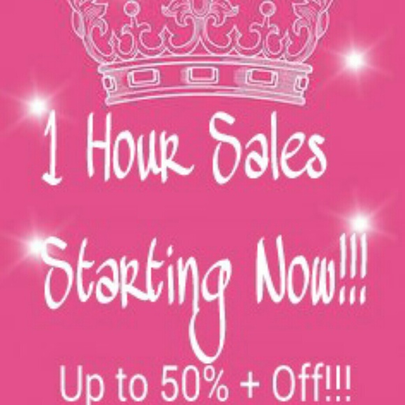 Sale...Sale...Sale...1 Hour Only