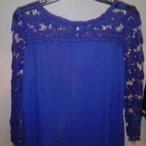 Sexy blue Top...also available in black