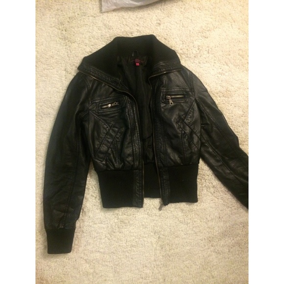 Leather jacket