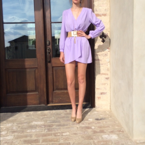 Lavender date night dress