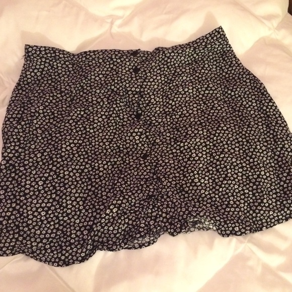 H&M Flower print skirt