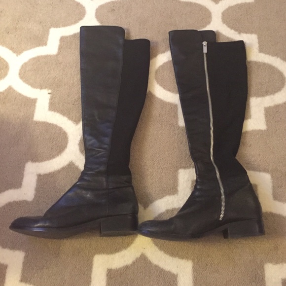 Michael Kors Boots - Michael Kors black leather boots