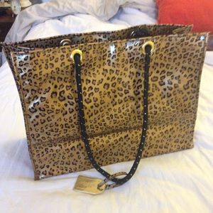 Leopard tote